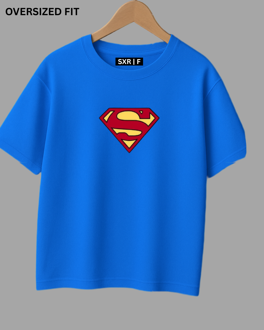 SUPERMAN OVERSIZED FIT TEE