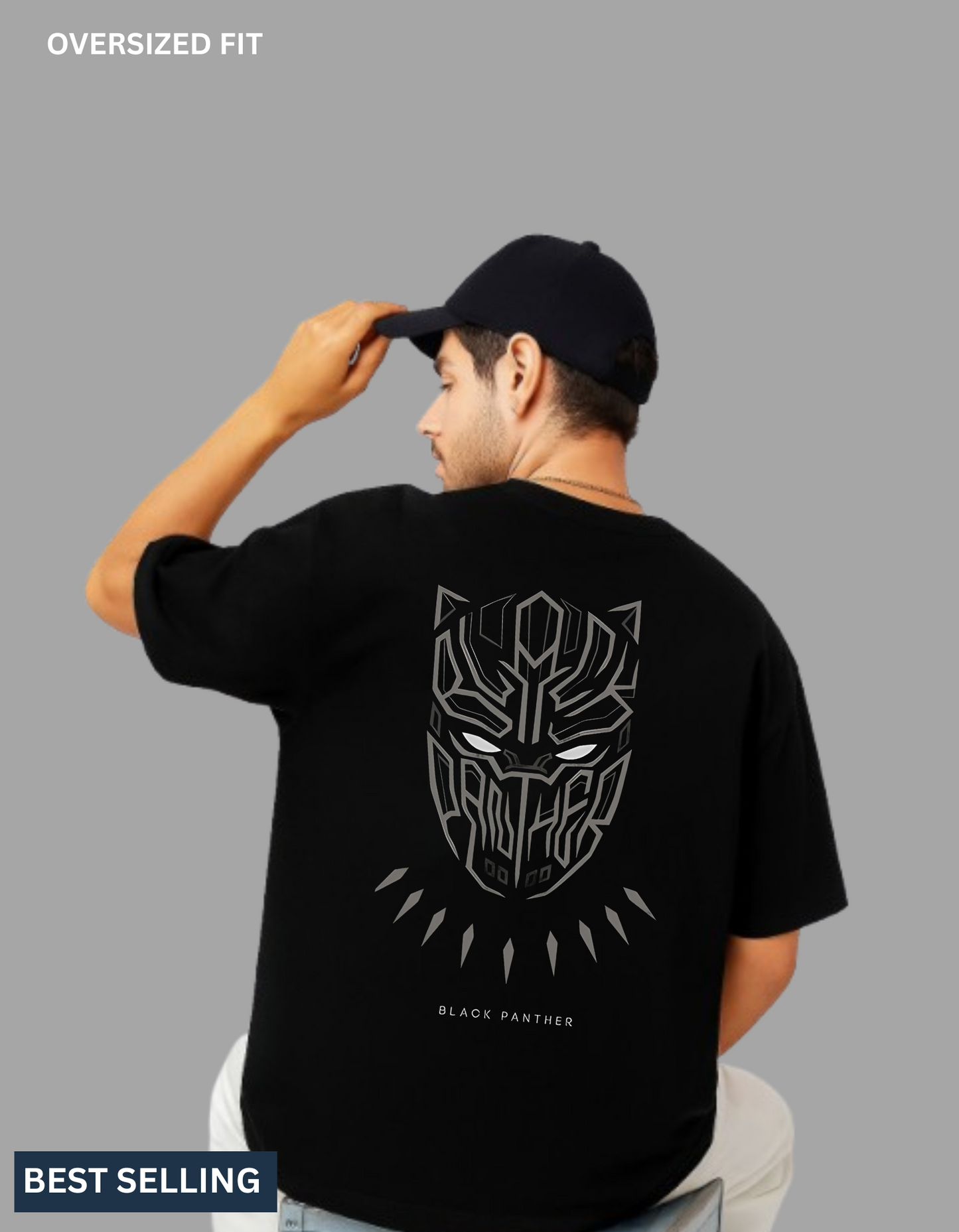 BLACK PANTHER OVERSIZED TEES