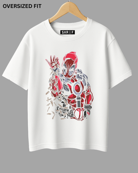 DEADPOOL OVERSIZED FIT TEE