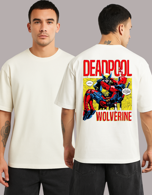 Deadpool & wolverine Oversized Fit tees