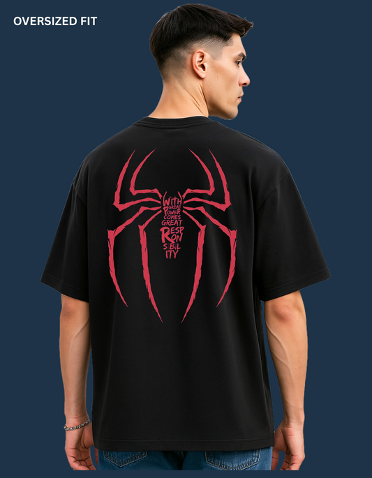 SPIDERMAN PREMIUM QUALITY OVERSIZED T-SHIRT