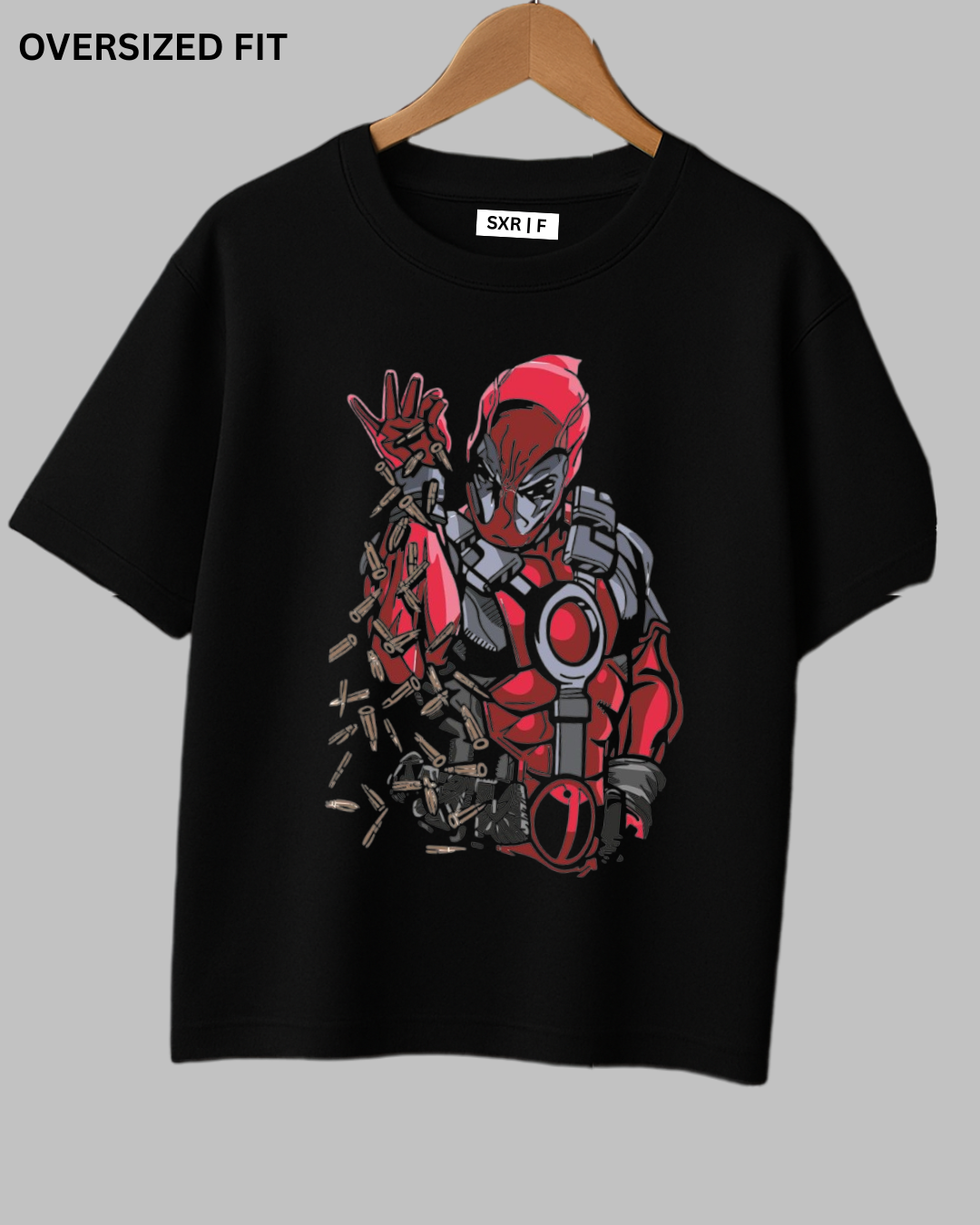 DEADPOOL OVERSIZED FIT TEE