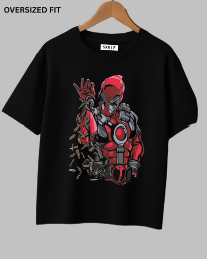 DEADPOOL OVERSIZED FIT TEE