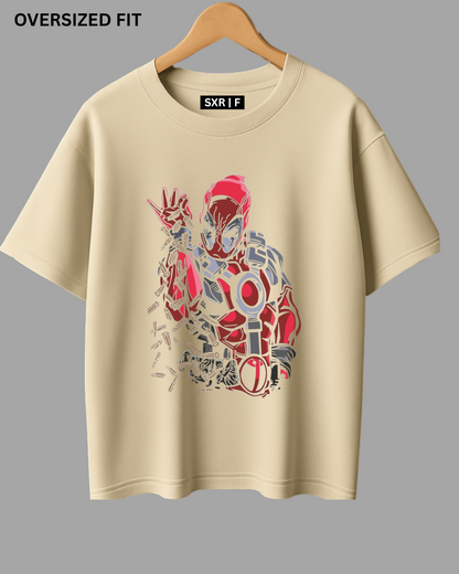 DEADPOOL OVERSIZED FIT TEE