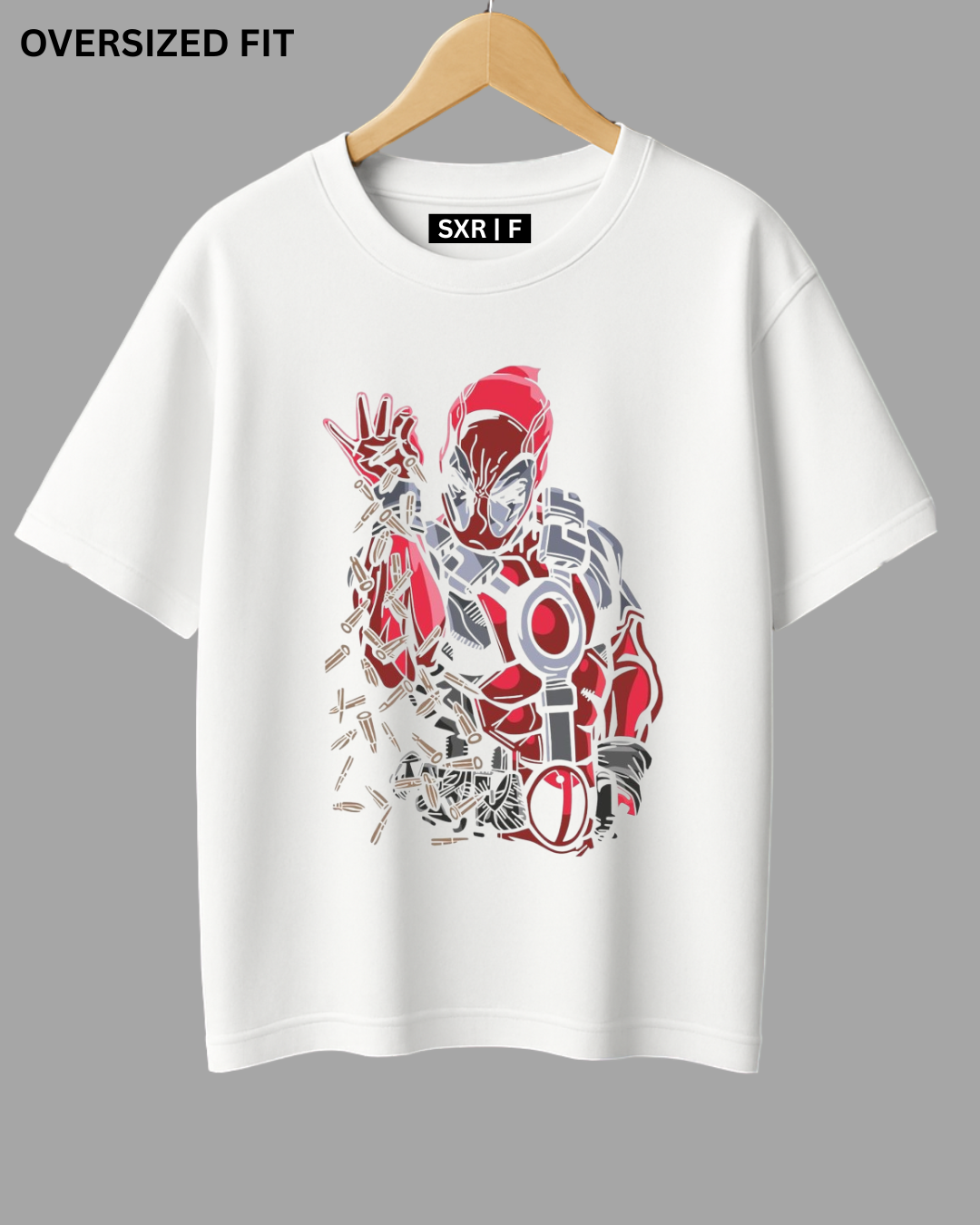 DEADPOOL OVERSIZED FIT TEE